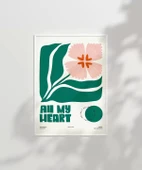 Çerçevesiz Poster Kalpten Gelen Bahar thumbnail 3