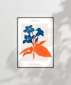 Çerçevesiz Poster Turuncu ve Mavinin Ahenki thumbnail 7