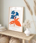 Çerçevesiz Poster Turuncu ve Mavinin Ahenki thumbnail 5