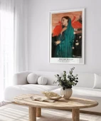 Çerçevesiz Poster Edgar Degas Ibis İle Genç Kadın thumbnail 3