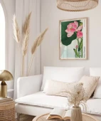 Çerçevesiz Poster Ohara Koson Çiçek Açan Lotus Çiçekleri 2 thumbnail 5