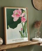 Çerçevesiz Poster Ohara Koson Çiçek Açan Lotus Çiçekleri 3 thumbnail 5