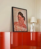 Çerçevesiz Poster Zarif Düşünceler Dekoratif - 3