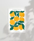 Çerçevesiz Poster Sorrento Limonlar - 3