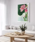 Çerçevesiz Poster Ohara Koson Çiçek Açan Lotus Çiçekleri 2 thumbnail 4