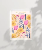 Çerçevesiz Poster Hep Çiçeklenen Bahçe thumbnail 3