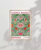 Çerçevesiz Poster Flower Market Florence thumbnail 7