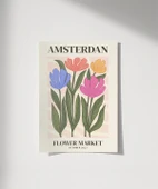 Çerçevesiz Poster Amsterdam'da Çiçek Zamanı thumbnail 1