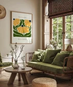 Çerçevesiz Poster Sarı Çiçek Coşkusu thumbnail 4