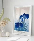 Çerçevesiz Poster Ohara Koson İris Çiçekleri thumbnail 5