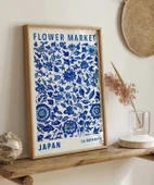 Çerçevesiz Poster Flower Market Japan thumbnail 5