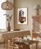 Çerçevesiz Poster Bohem Saksı thumbnail 4