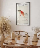 Çerçevesiz Poster Ohara Koson İki Sazan thumbnail 4