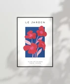 Çerçevesiz Poster Le Jardin Rouge thumbnail 7