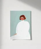 Çerçevesiz Poster Serene Portrait thumbnail 1