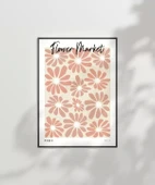 Çerçevesiz Poster Paris Flower Market thumbnail 7