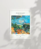 Çerçevesiz Poster Paul Cézanne Sainte-Victoire Dağı thumbnail 7