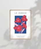 Çerçevesiz Poster Le Jardin Rouge thumbnail 8