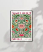 Çerçevesiz Poster Flower Market Florence thumbnail 6