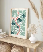 Çerçevesiz Poster Ginkgo Ağacı Deseni thumbnail 6