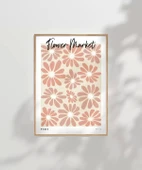 Çerçevesiz Poster Paris Flower Market thumbnail 8