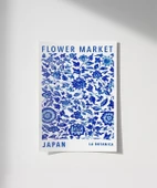 Çerçevesiz Poster Flower Market Japan thumbnail 1