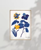 Çerçevesiz Poster Mavi Bahçe Sevgiyle Tasarlanmış thumbnail 8