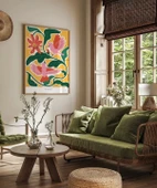 Çerçevesiz Poster Uçuşan Renkler thumbnail 4