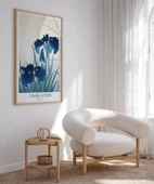 Çerçevesiz Poster Ohara Koson Süsen Çiçekleri 2 - 3