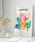 Çerçevesiz Poster Floral Ritim thumbnail 5