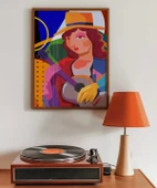 Çerçevesiz Poster Müzikal Portre thumbnail 3