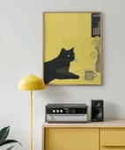 Çerçevesiz Poster Kitaplıkta Sakinlik thumbnail 4