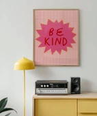 Çerçevesiz Poster Pembe Naziklik thumbnail 3