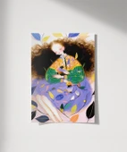 Çerçevesiz Poster Renklerin ve Huzurun Dansı thumbnail 1