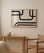 Çerçevesiz Poster Orta Çağ Modern Sanat thumbnail 3