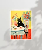 Çerçevesiz Poster Çiçekler ve Zarif Misafir thumbnail 2