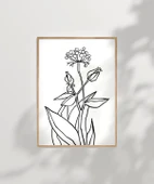 Çerçevesiz Poster Floral Detaylı Doğa Temalı thumbnail 6