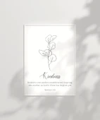 Çerçevesiz Poster Kindness Temalı Minimalist thumbnail 2