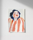 Çerçevesiz Poster Soyut Renklerle Düşler thumbnail 1