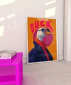 Çerçevesiz Poster Şık Ördek thumbnail 4