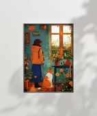 Çerçevesiz Poster Doğal Işık ve Çiçekler thumbnail 6