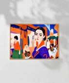 Çerçevesiz Poster Kedilerle Şehir Hikayesi thumbnail 7