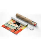 Çerçevesiz Poster Çiçekler ve Zarif Misafir thumbnail 8