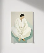 Çerçevesiz Poster Düşüncelere Dalış thumbnail 1