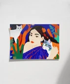 Çerçevesiz Poster oğanın ve Sevgilerin Uyumu thumbnail 1