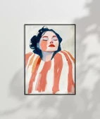 Çerçevesiz Poster Soyut Renklerle Düşler thumbnail 7