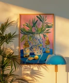 Çerçevesiz Poster Çiçekler ve Lezzet thumbnail 3