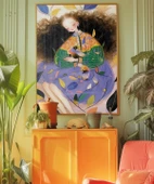 Çerçevesiz Poster Renklerin ve Huzurun Dansı thumbnail 4