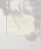 Çerçevesiz Poster Geometrik Kavisli Çizgiler thumbnail 2