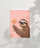 Çerçevesiz Poster Tembel Kokteyl Keyfi thumbnail 2